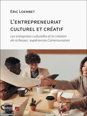 cover image of L'entrepreneuriat culturel et créatif